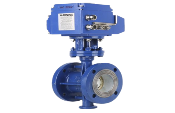 Electric Actuated Flanged Butterfly Valve